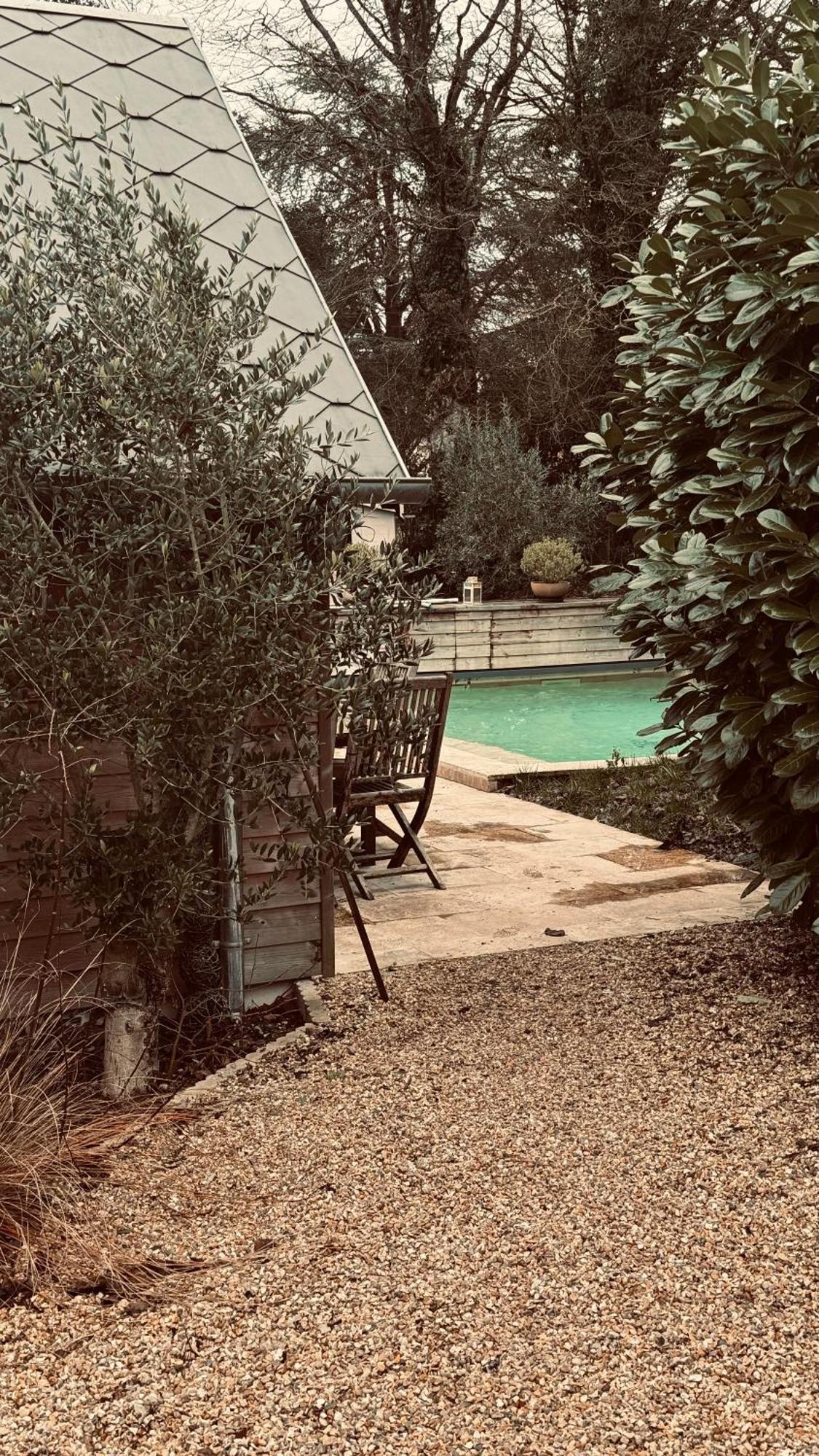 Cottage Normand Avec Sa Grande Piscine Chauffee Toute L Annee Sur Parc Arbore Et Clos En Plein Coeur De La Campagne Adapte Aux Kids Et Dog Friendly Saint-Antonin-de-Sommaire Luaran gambar
